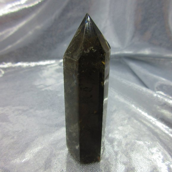 Smoky Quartz Crystal Polished Tower Generator Crystal Meditation Tool - Picture 1 of 8